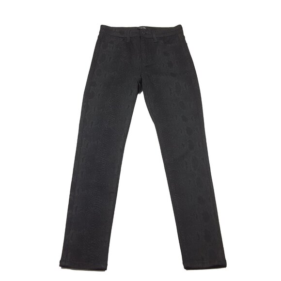 Joe's Women's Black Python Skinny Jeans Size 26 - Picture 3 of 7